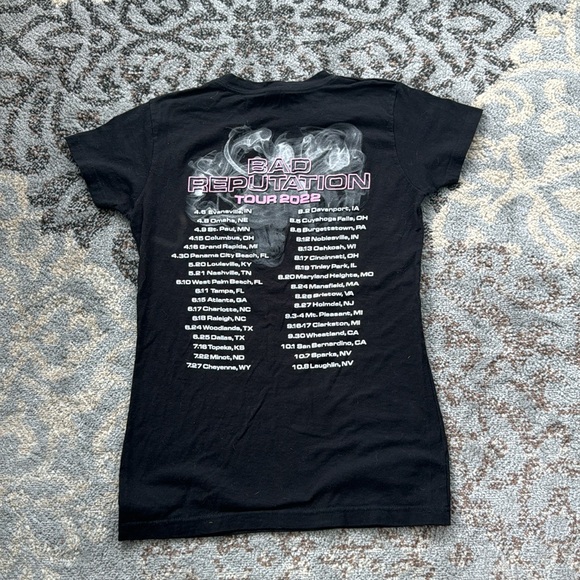 Kid Rock Bad Reputation Tour 2022 T-shirt Black Medium - Picture 5 of 5